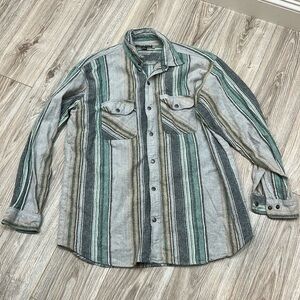 Canyon Guide Outfitters Thick Cotton Button Down Shirt size xl men